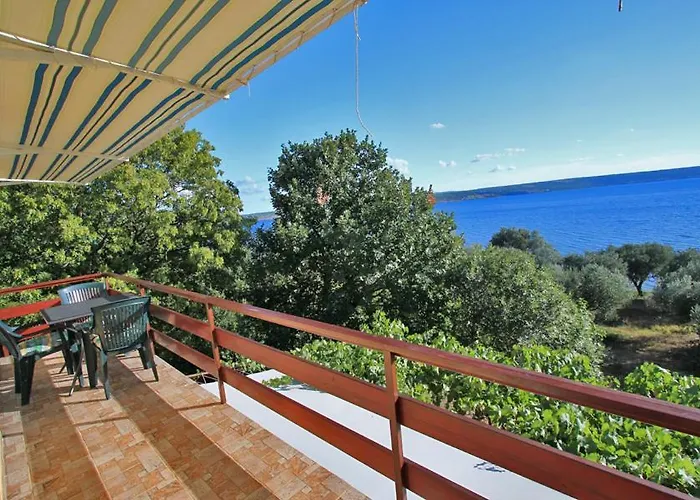 Apartment Beachfront House Nella With Full Privacy Jasenice (Zadar)